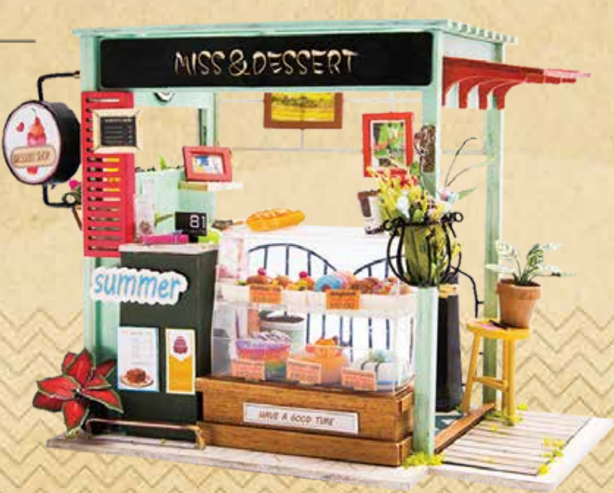 DIY Miniatur Eiscremestation